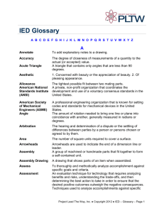 IED Glossary