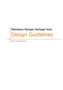 Waitakere Ranges Heritage Area