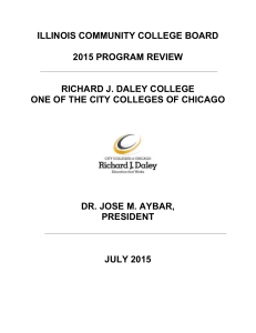 Richard J. Daley College`s 5-Year Program Review Schedule