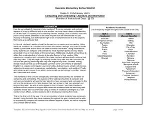 chapters of learning - Hueneme Elementary School District