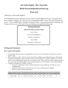 9 Literacy Syllabus - Ankeny Community School District