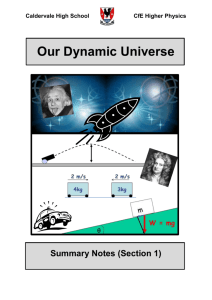 Motion-Equations and Graphs