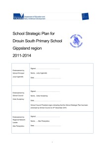 Report - Drouin South Primary School