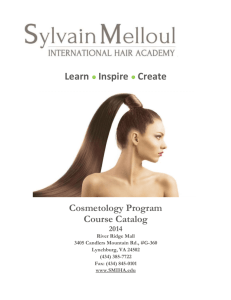 Course of Study - Sylvain Melloul International Hair Academy