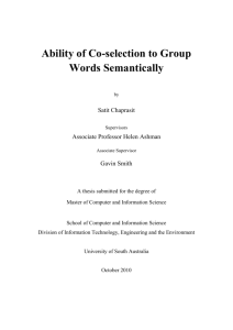Chaprasit-minor-thesis - University of South Australia