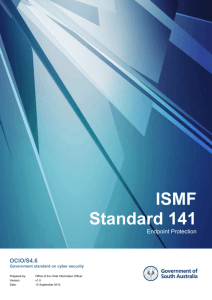 ISMF Standard 141 - Endpoint protection