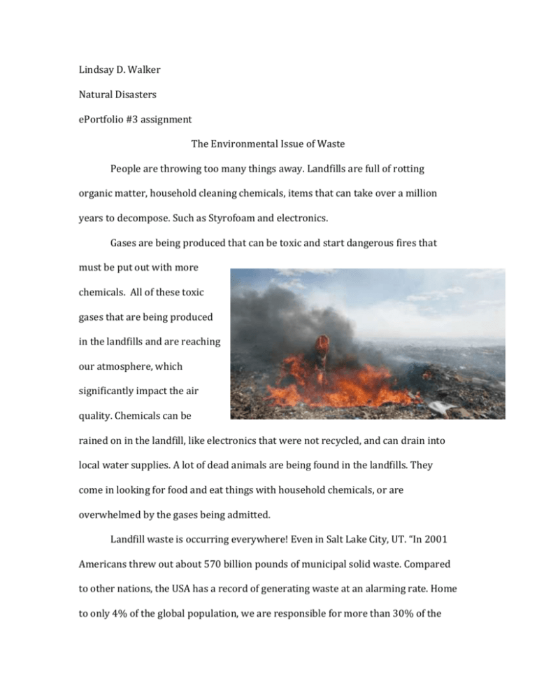 research paper about environmental crisis