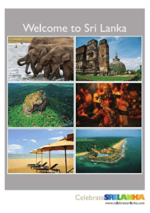 Itinerary - Celebrate Sri Lanka