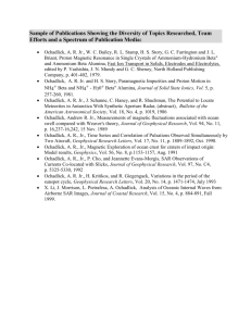 Sample of Publications - Andrew R. Ochadlick, Jr., Career Physicist