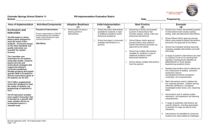 RtI_PBS Evaluation Rubric 9.10.09 updated