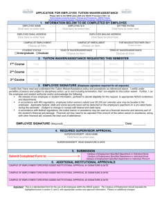 Spouse Dependent Waiver Form