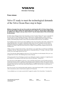 Volvo Ocean Race - Volvo IT Brazil in English