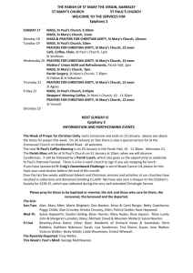 Church notices 17th January