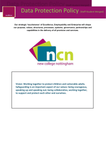 ncn student Data Protection Policy