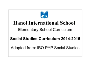 Social_Studies_CURRICULUM Hanoi International