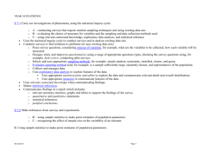 YEAR 12 STATISTICS