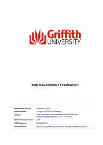 2. Risk Management Framework