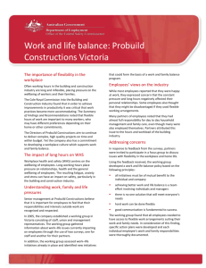 Work and Life Balance - (DOCX 157KB)
