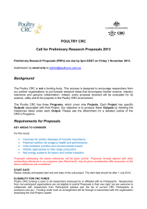 (PRPs) are due by 5pm EDST on Friday 1 November