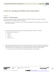 Algebra II Module 4, Topic C, Lesson 18: Student Version