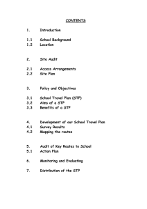 Strathallan Travel Plan