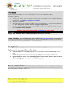 Making an Impact in a DN Language Arts Classroom – Session