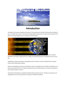 Tropical Cyclones