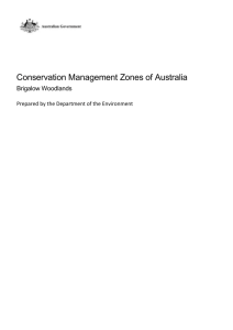 Conservation Management Zones of Australia: Brigalow Woodlands