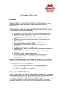 Club photography guidance