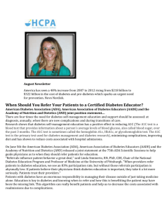 August 2015 Newsletter - Health Consultant Pharmacists of America
