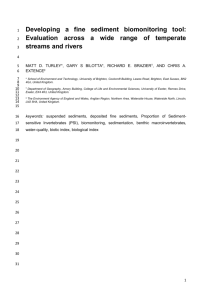 Developing a fine sediment biomonitoring tool_for archive