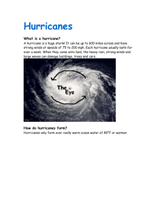 Hurricanes, Rewritten Web Version