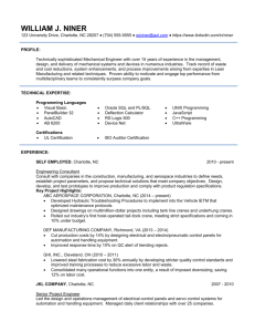 2-page Sample Resume for Experienced