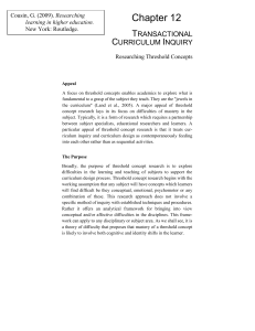 Transactional Curriculum Inquiry