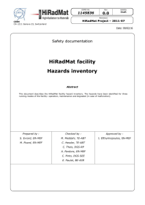 HiRadMat_hazard_inventory_Marion - Indico