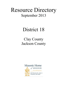 Jackson County - Masonic Home of Missouri