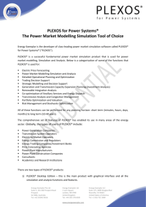 The Power Market Modelling Simulation Tool of