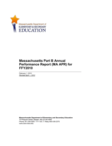 APPENDIX D: Postsecondary Outcomes Survey (FFY2010)