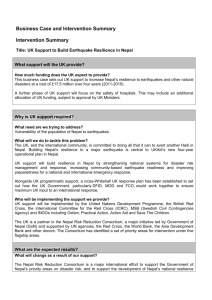 What support will the UK provide? - Department for International