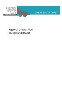 Great South Coast Regional Growth Plan: Background Report