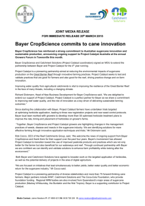 Bayer CropScience commits to cane innovation