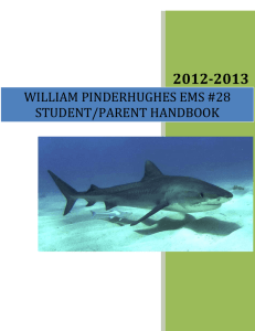WILLIAM PINDERHUGHES EMS #28 STUDENT/PARENT