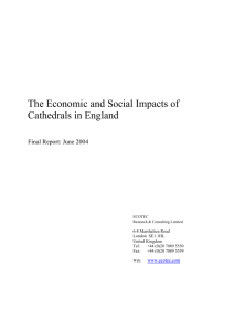 The Economic and Social Impacts of Cathedrals