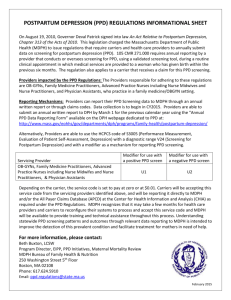 PPD Regulations Informational Sheet