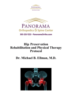 MBE Hip Physical Therapy & Rehab Protocol