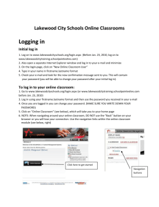 Lakewood City Schools Online Classrooms