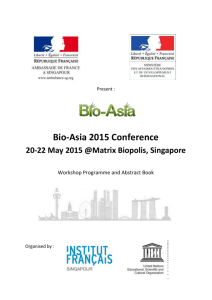 Bio-Asia 2015 Booklet