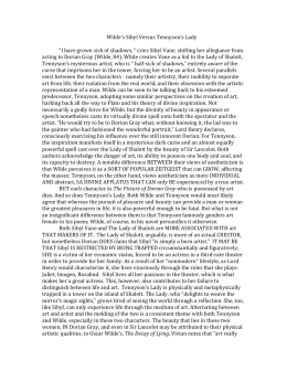 The Portrait Of Dorian Gray Discussion Questions Pages Engl Dorian Gray Tennyson Lady Of Shalott Essay Good Thesis Statement Examples For Essays also Thesis Example For Compare And Contrast Essay Business Plan Services Nyc