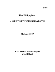 The Philippines: - Documents & Reports
