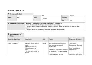 an example of a personalised school care plan